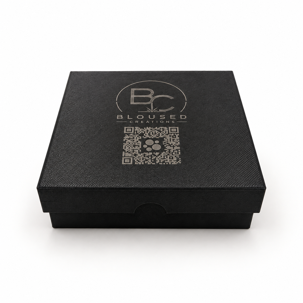 PETG-CF coaster box with branded lid