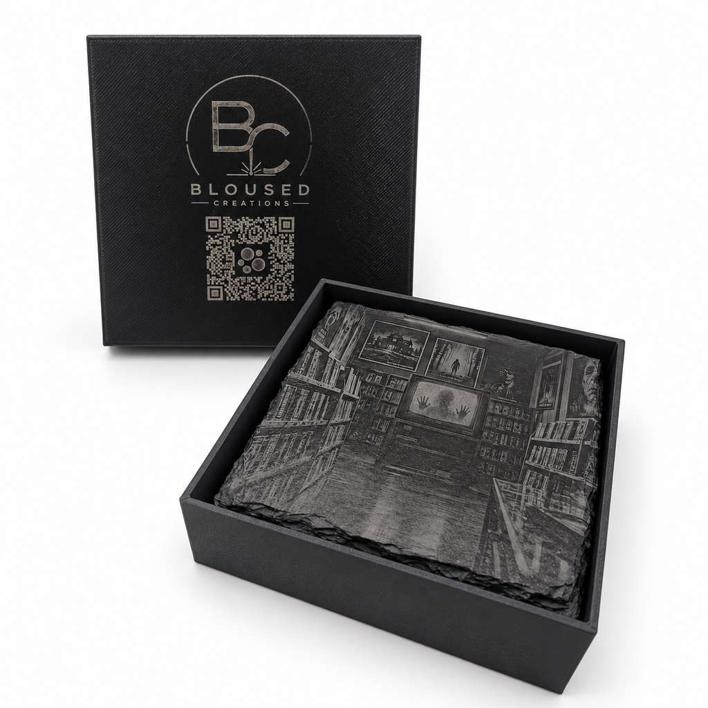 petg cf coaster box open; coasters sold separately